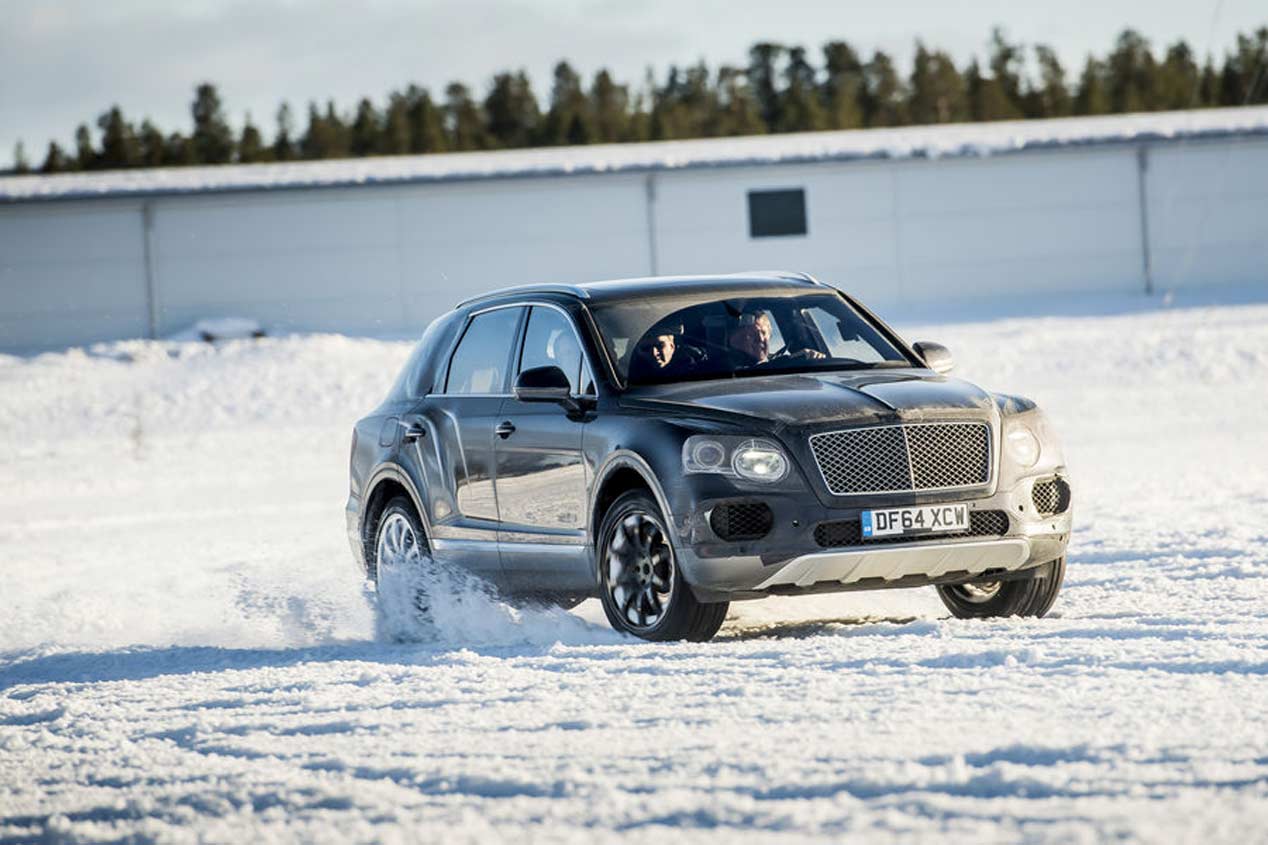 Primera prueba: Bentley Bentayga, en el infierno del Cabo Norte