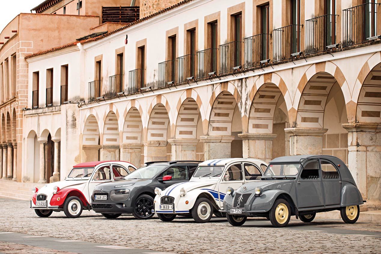 Citroën 2CV y C4 Cactus, vidas paralelas