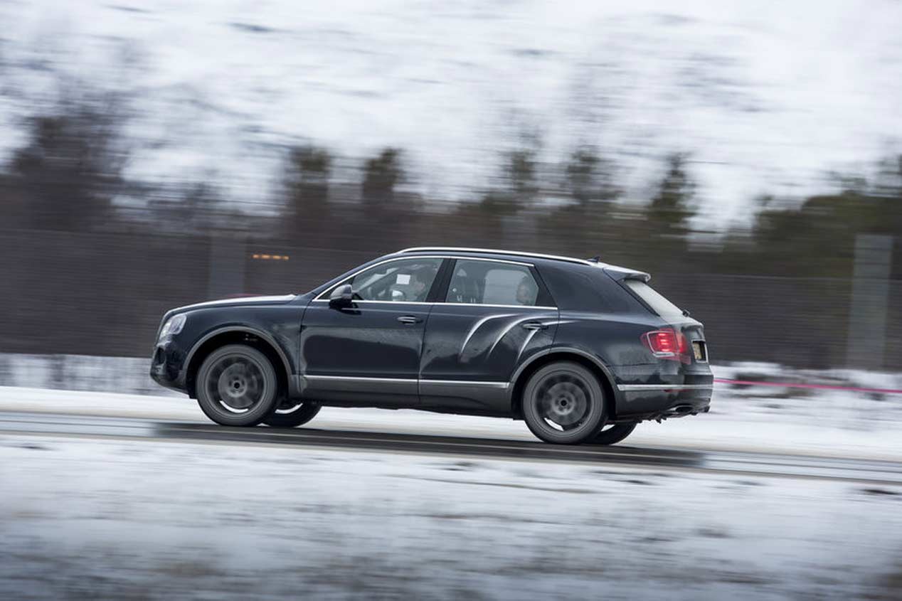 Primera prueba: Bentley Bentayga, en el infierno del Cabo Norte