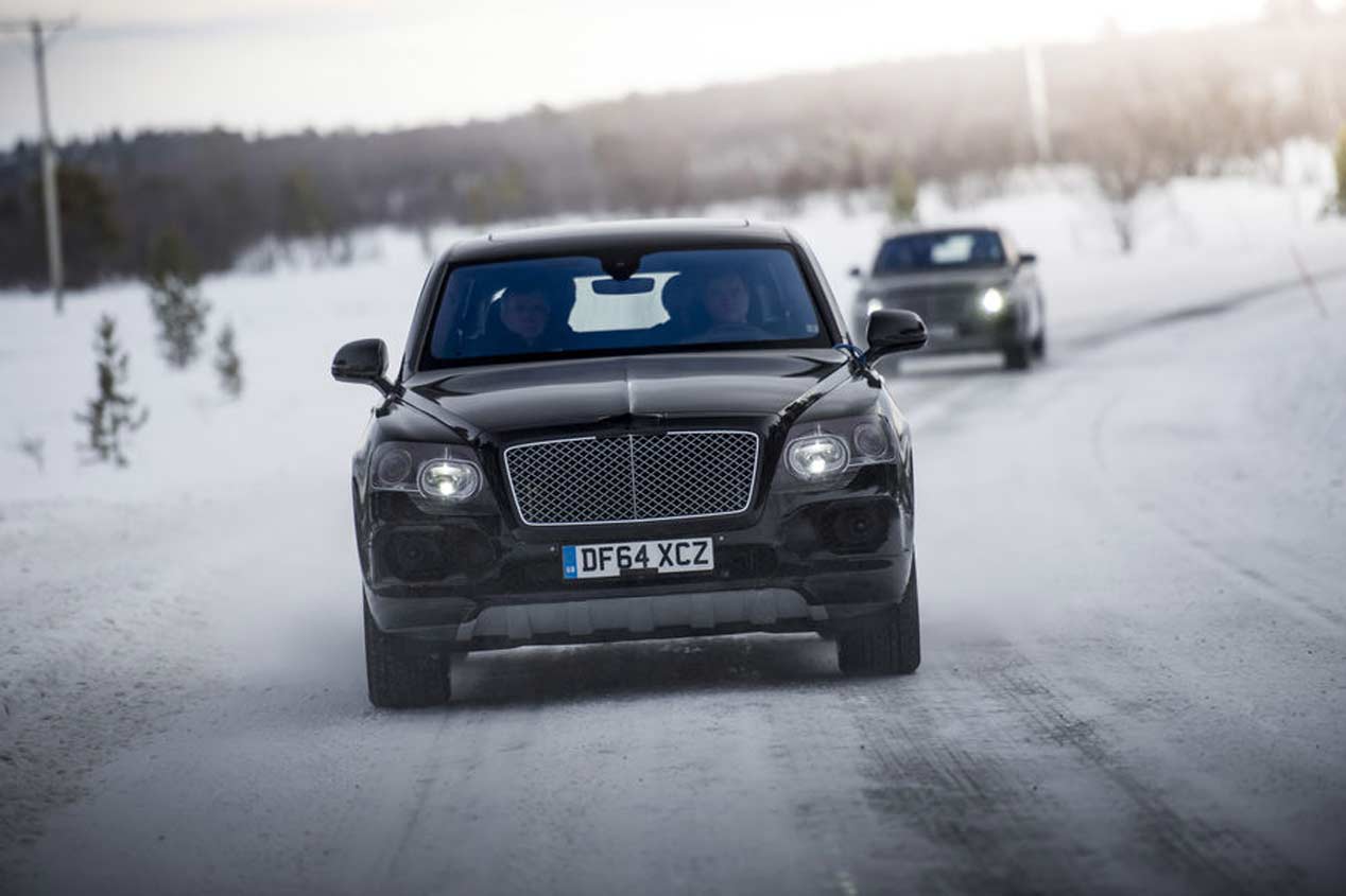 Primera prueba: Bentley Bentayga, en el infierno del Cabo Norte