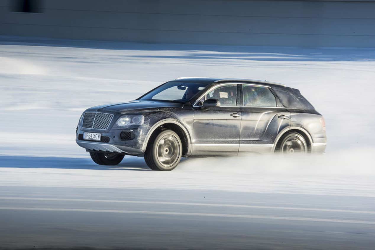 Primera prueba: Bentley Bentayga, en el infierno del Cabo Norte