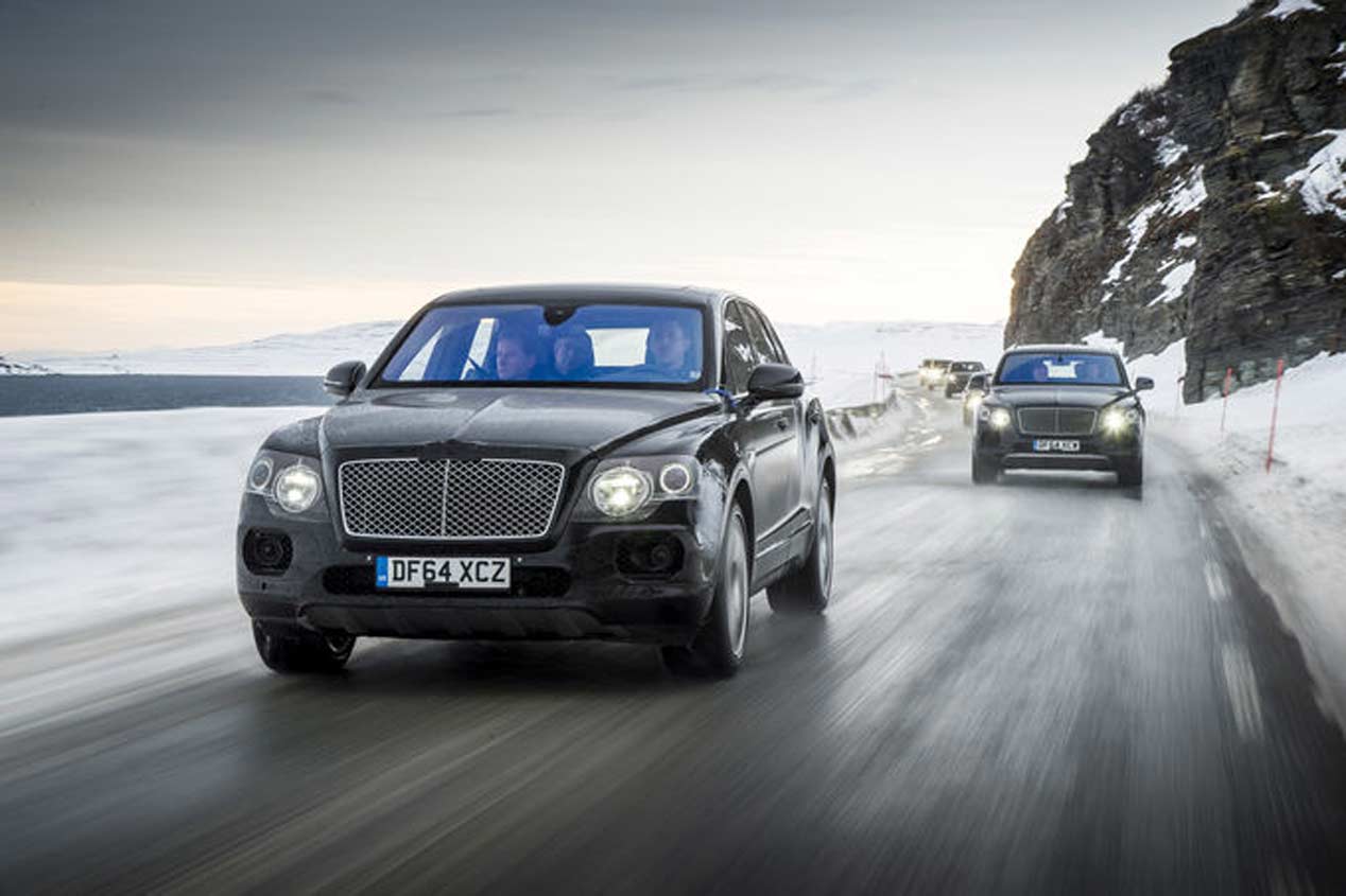 Primera prueba: Bentley Bentayga, en el infierno del Cabo Norte