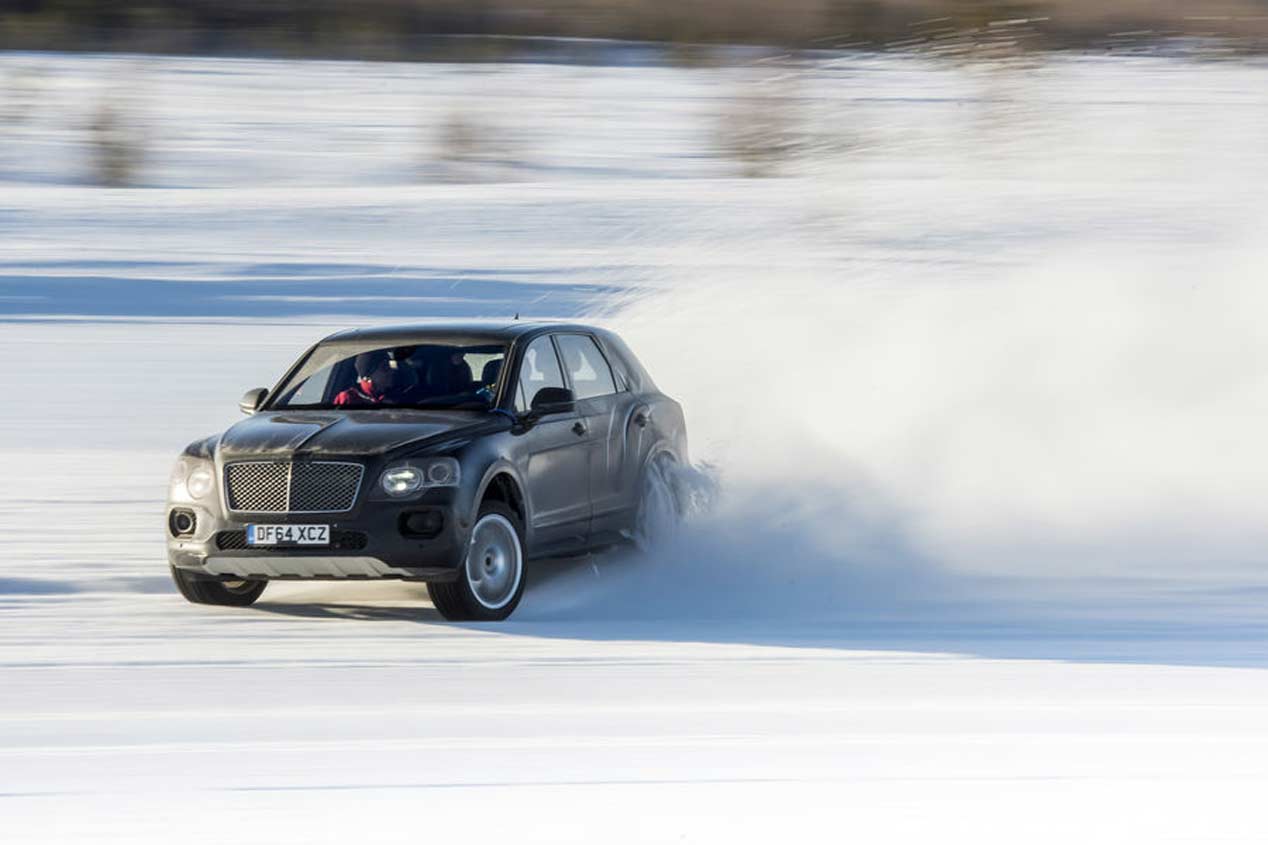 Primera prueba: Bentley Bentayga, en el infierno del Cabo Norte