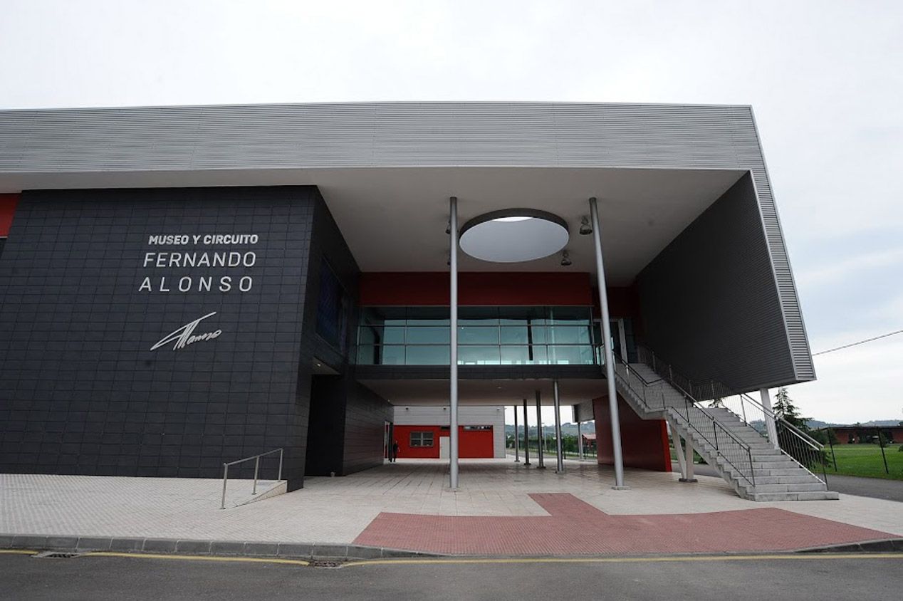 El museo-circuito de Fernando Alonso en Oviedo abre sus puertas