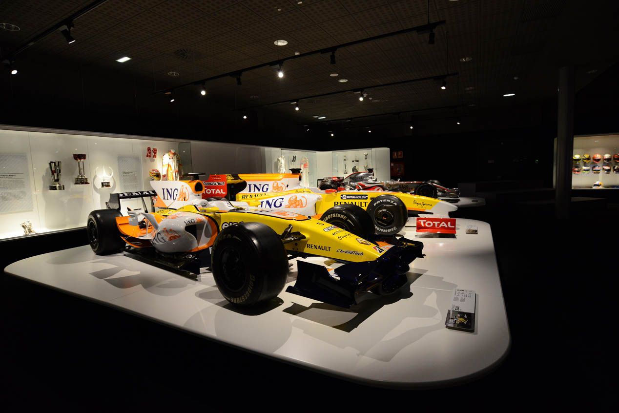 El museo-circuito de Fernando Alonso en Oviedo abre sus puertas