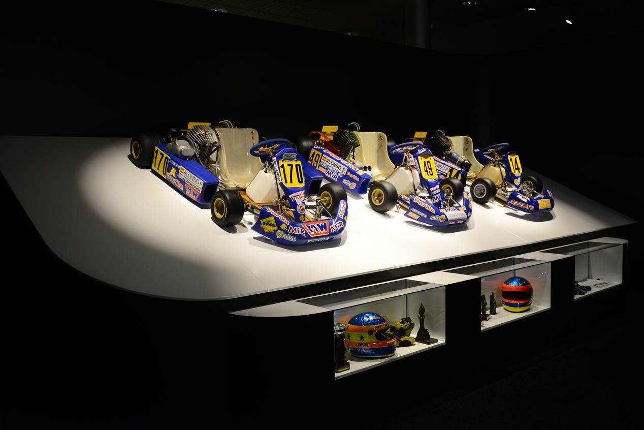 El museo-circuito de Fernando Alonso en Oviedo abre sus puertas