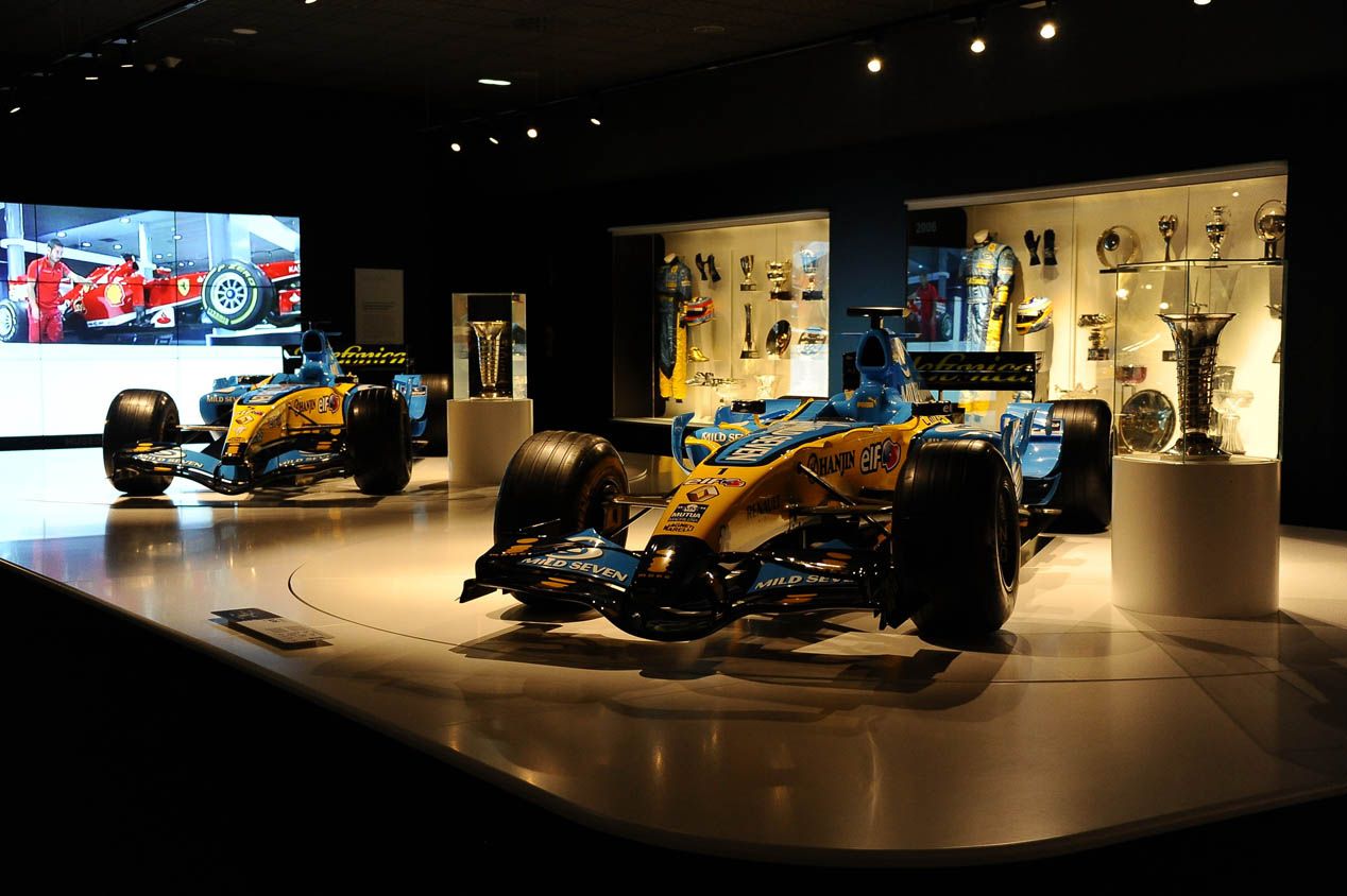 El museo-circuito de Fernando Alonso en Oviedo abre sus puertas