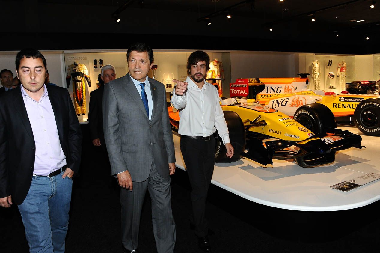 El museo-circuito de Fernando Alonso en Oviedo abre sus puertas