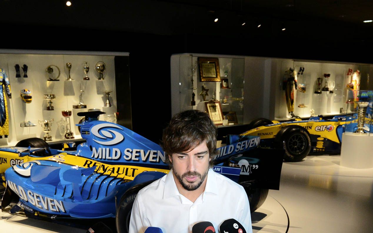 El museo-circuito de Fernando Alonso en Oviedo abre sus puertas