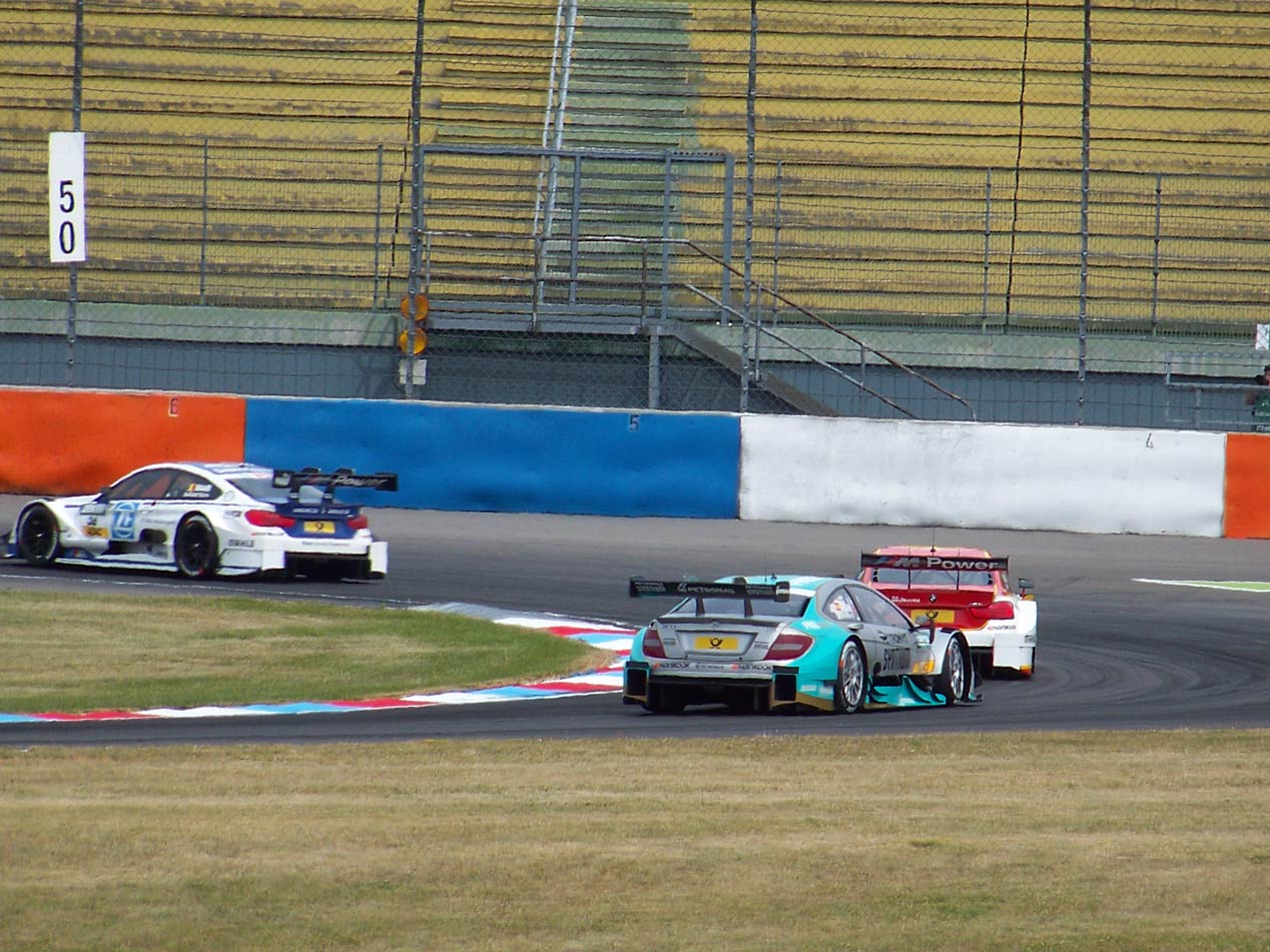 Un fin de semana en el DTM con Mercedes y Dani Juncadella