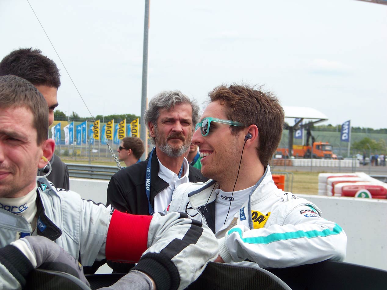 Un fin de semana en el DTM con Mercedes y Dani Juncadella