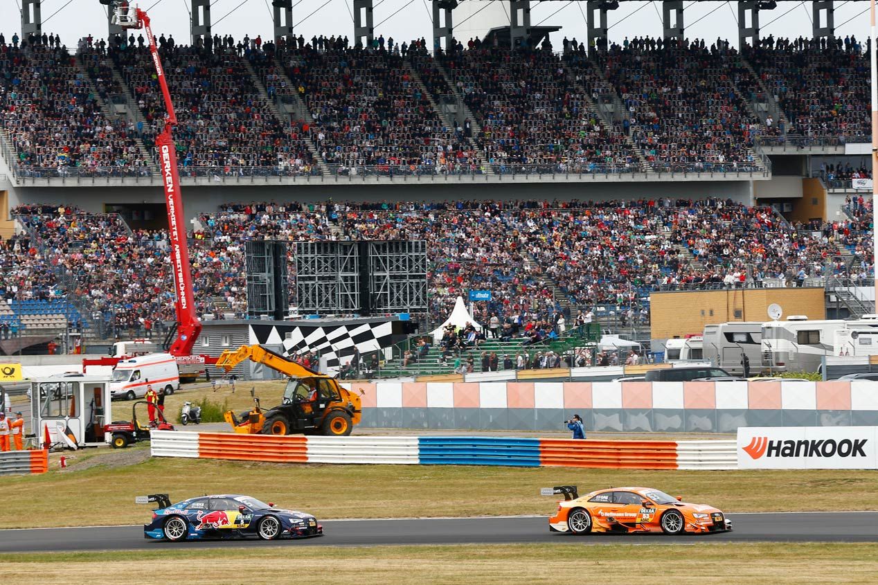 Un fin de semana en el DTM con Mercedes y Dani Juncadella
