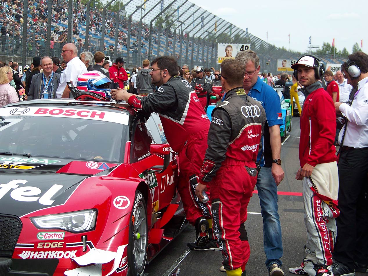 Un fin de semana en el DTM con Mercedes y Dani Juncadella