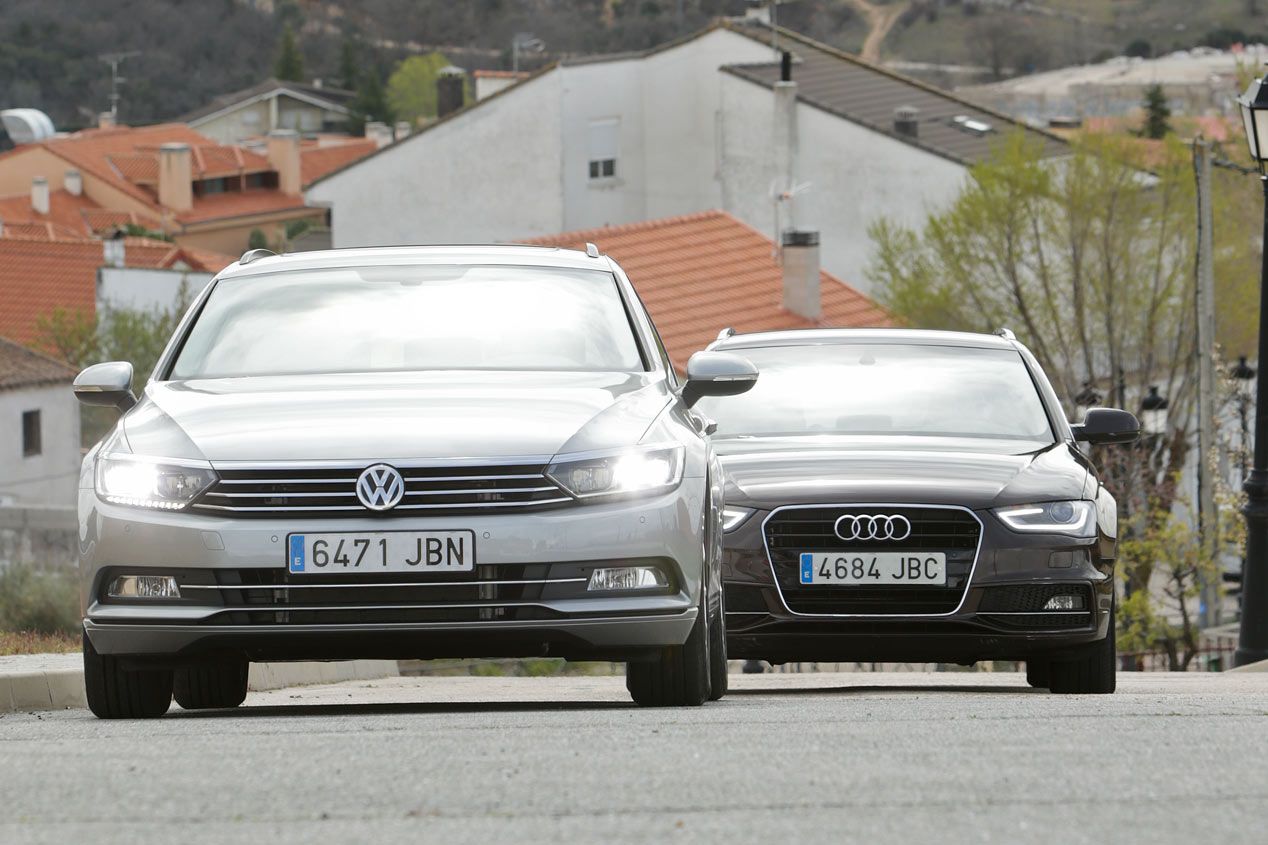 VW Passat Variant 2.0 TDI BMT contra Audi A4 Avant 2.0 TDI Ultra