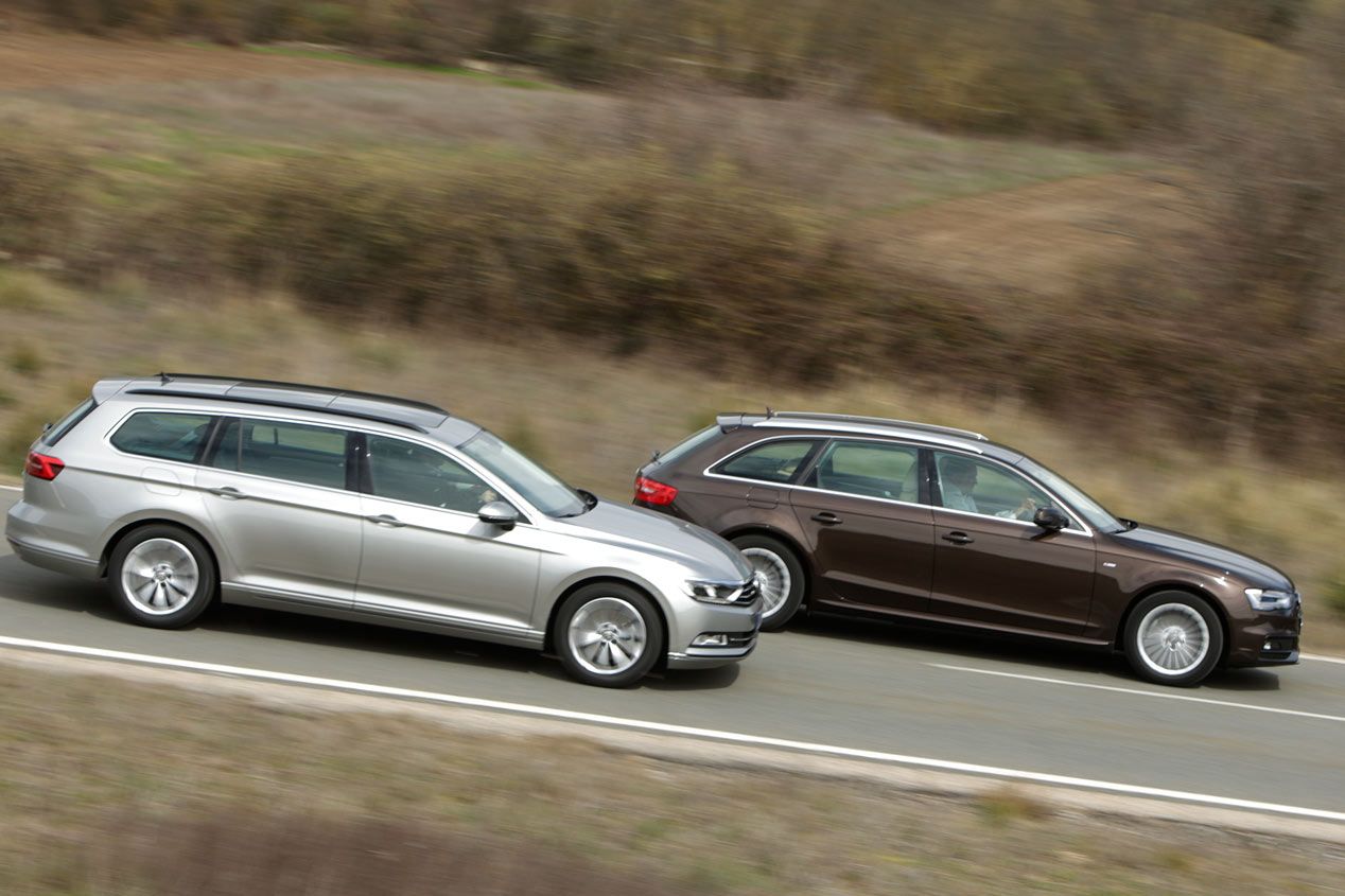 VW Passat Variant 2.0 TDI BMT contra Audi A4 Avant 2.0 TDI Ultra