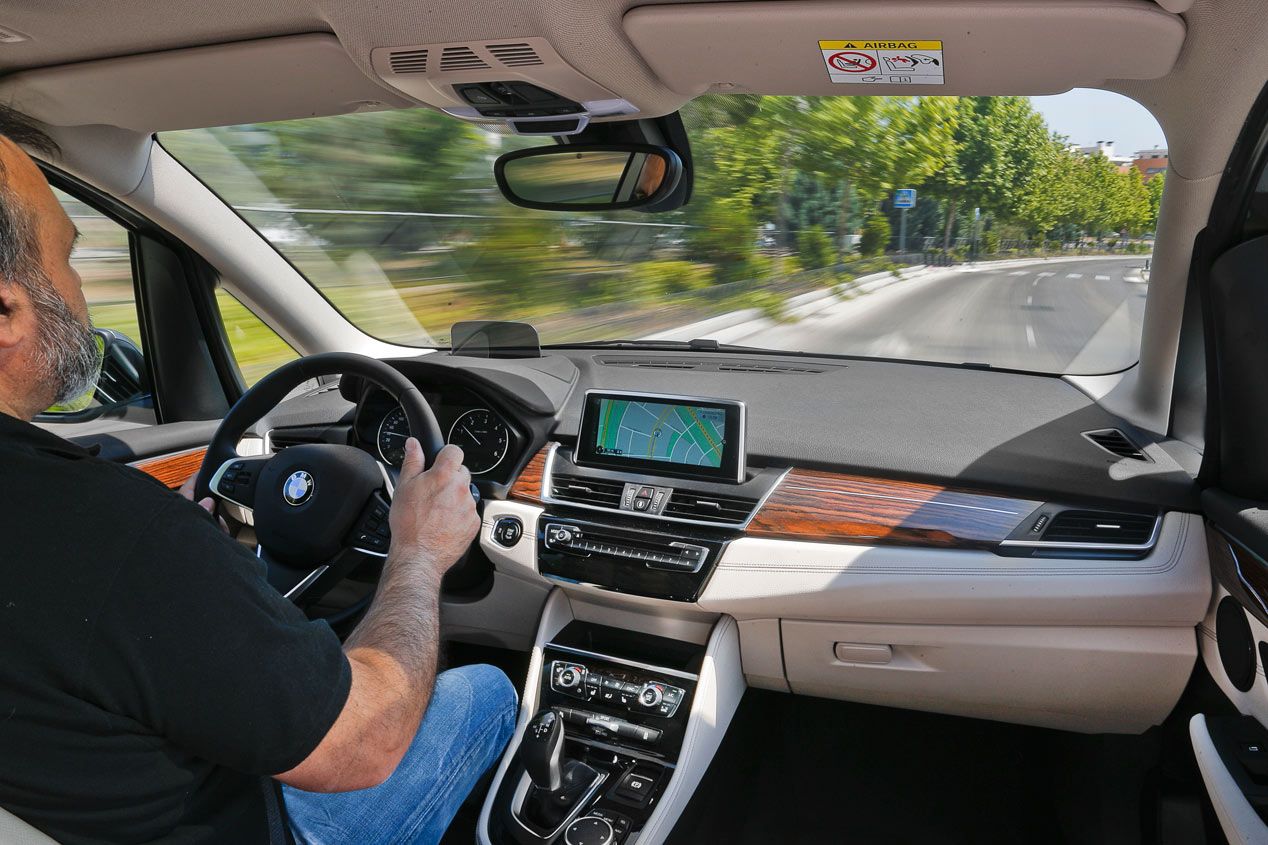 Prueba: BMW 218d Gran Tourer, los pasajeros, primero