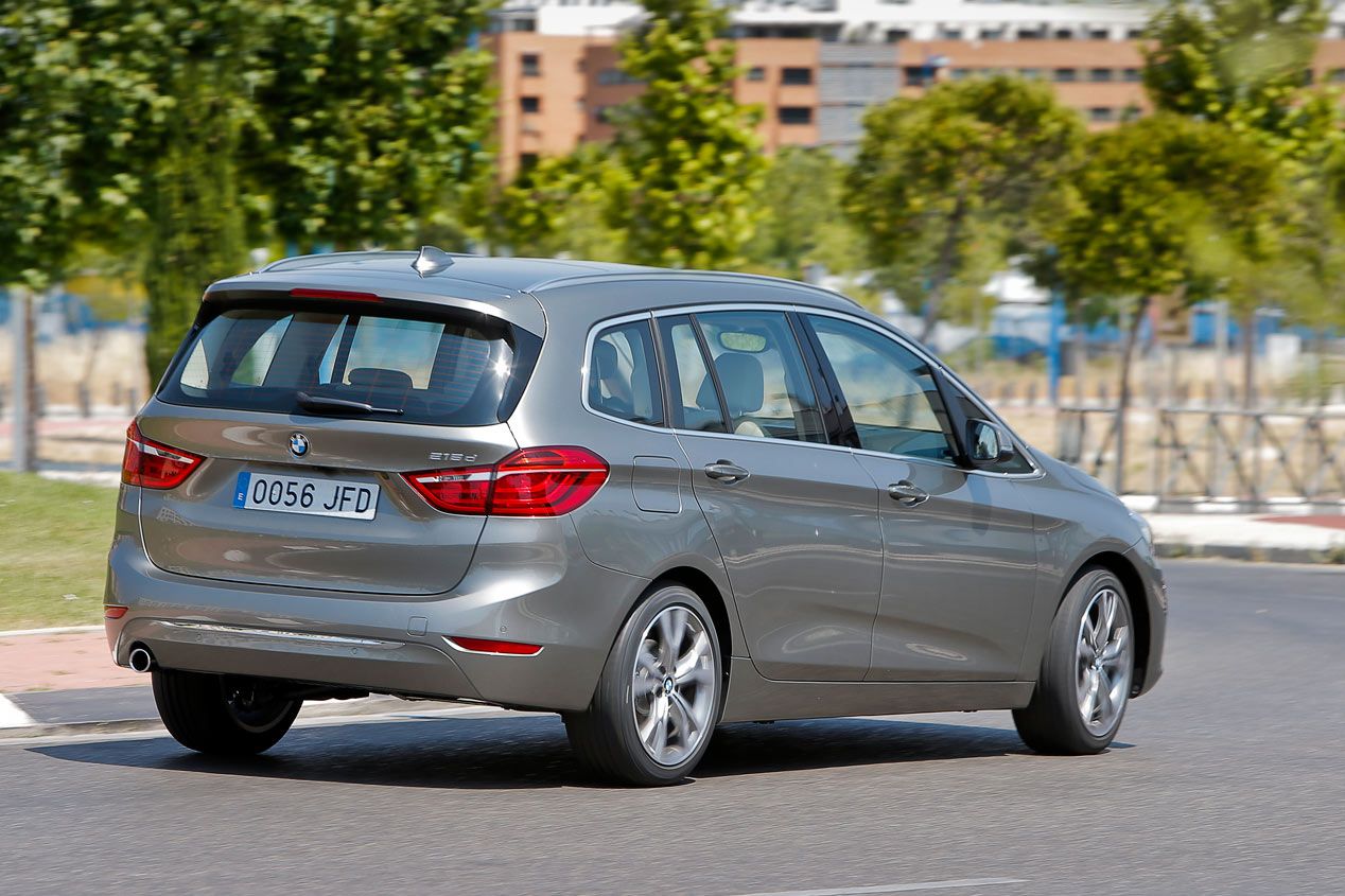 Prueba: BMW 218d Gran Tourer, los pasajeros, primero