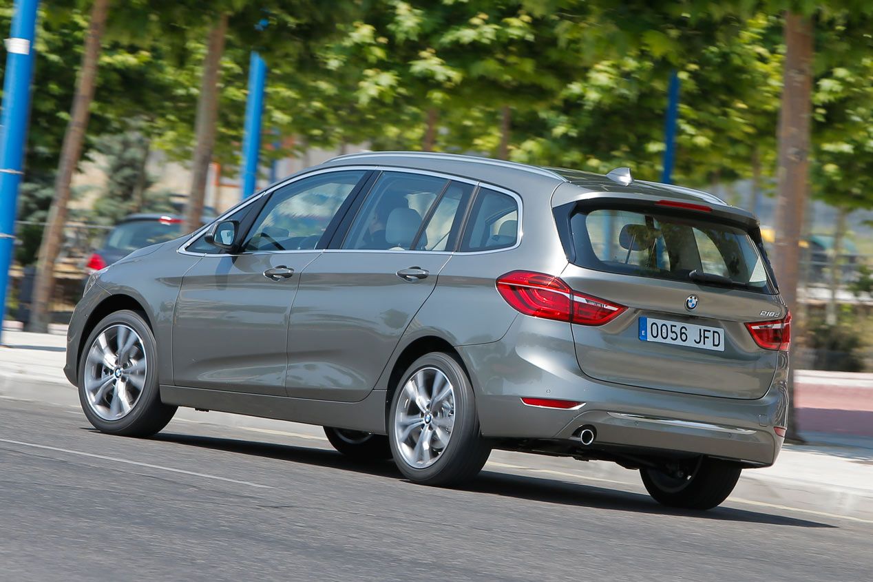 Prueba: BMW 218d Gran Tourer, los pasajeros, primero