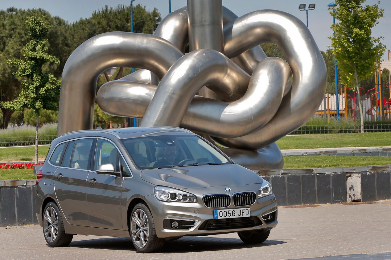 Prueba: BMW 218d Gran Tourer, los pasajeros, primero