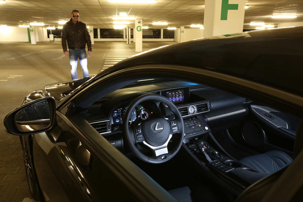 Prueba: Lexus RC F, deportivo samurái