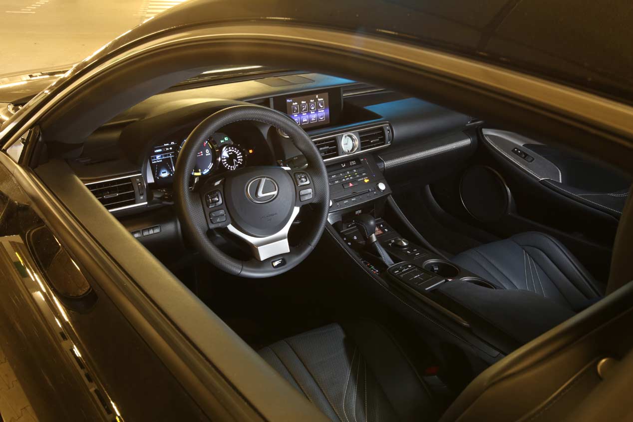 Prueba: Lexus RC F, deportivo samurái
