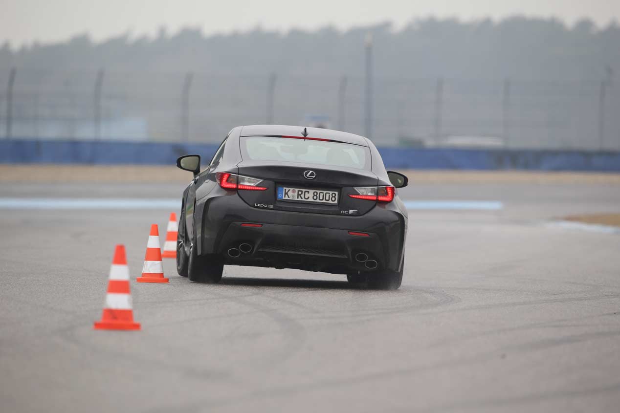 Prueba: Lexus RC F, deportivo samurái
