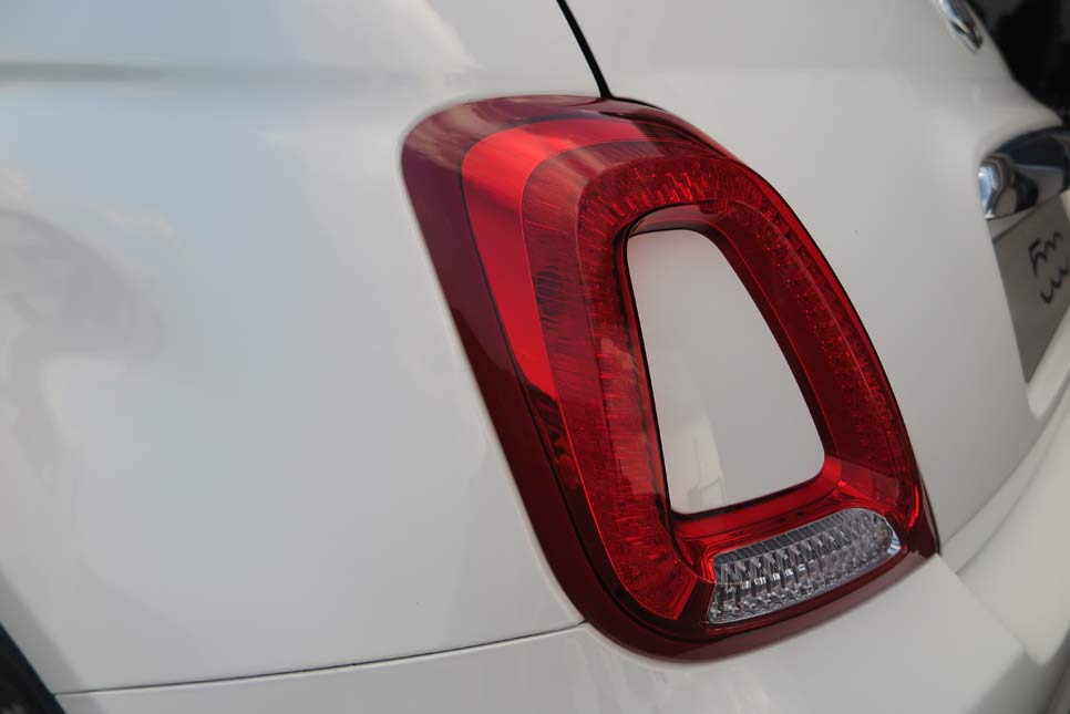 Piloto trasero del nuevo Fiat 500 2016