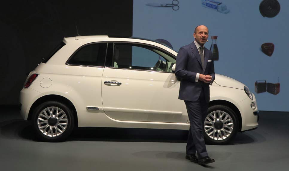 Presentación del Nuevo Fiat 500 2016 en Italia