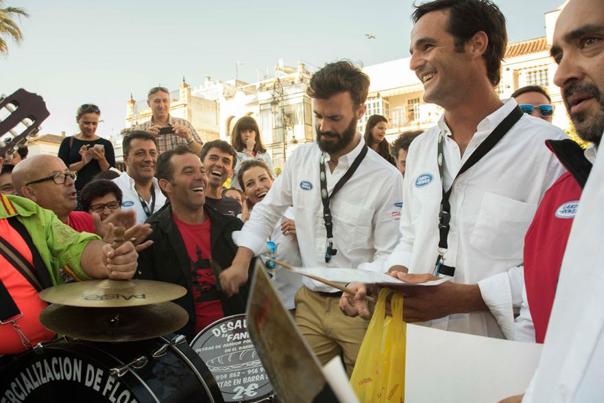 Land Rover Discovery Challenge 2015, Famosos en acción