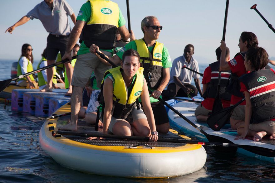 Land Rover Discovery Challenge 2015, Famosos en acción