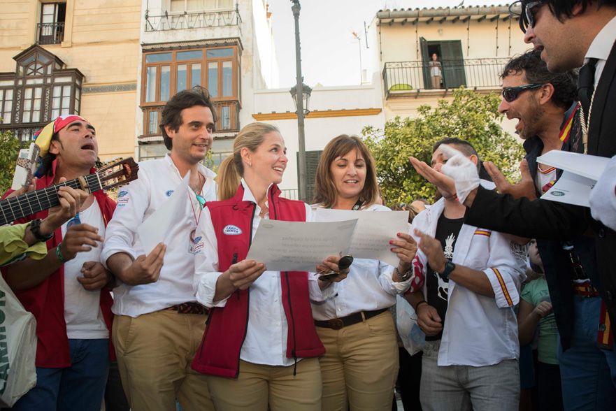 Land Rover Discovery Challenge 2015, Famosos en acción