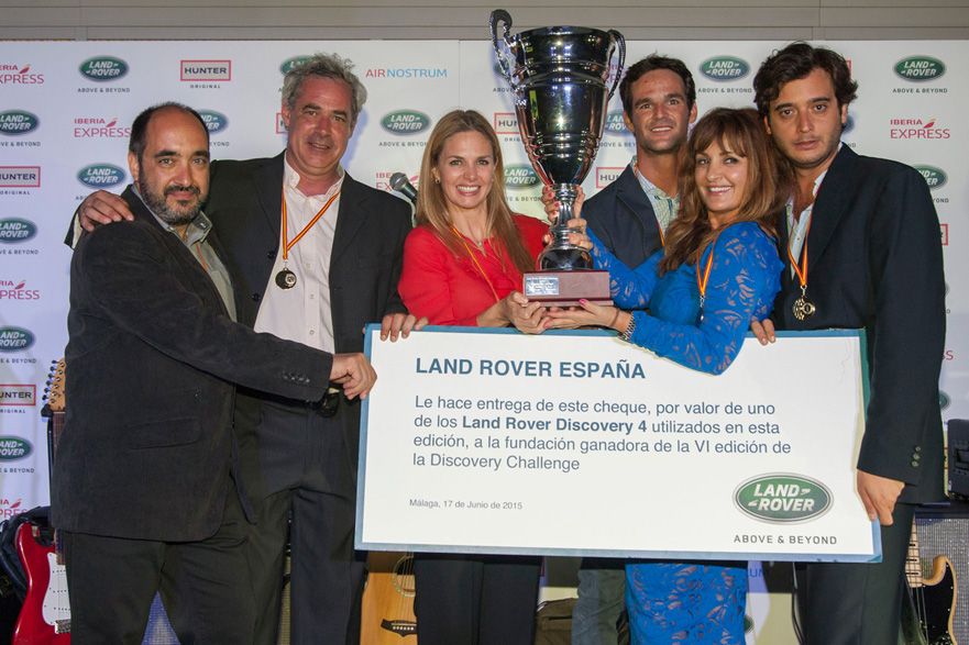 Land Rover Discovery Challenge 2015, Famosos en acción