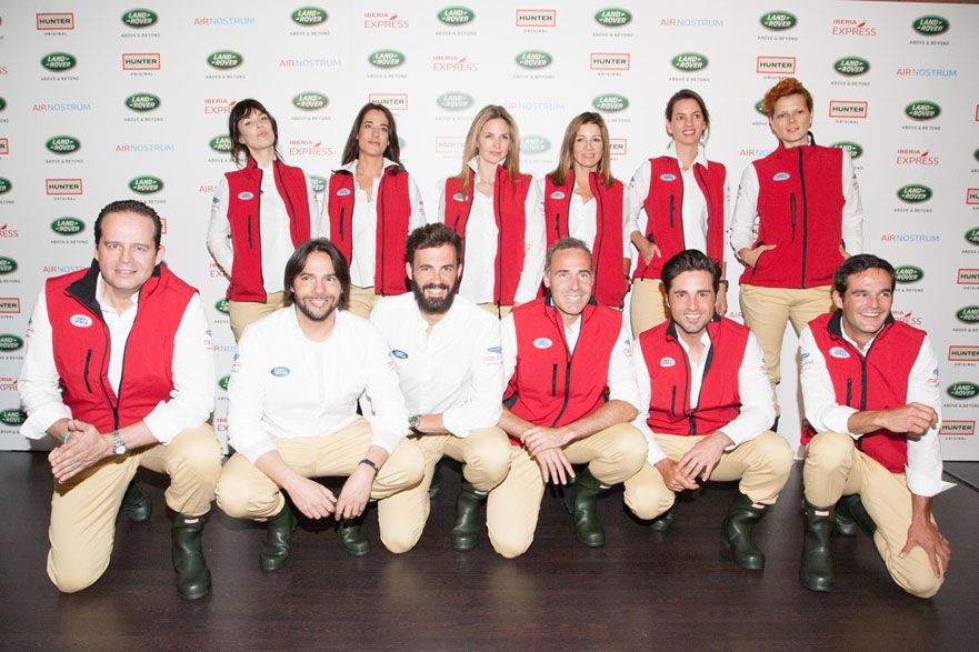 Land Rover Discovery Challenge 2015, Famosos en acción