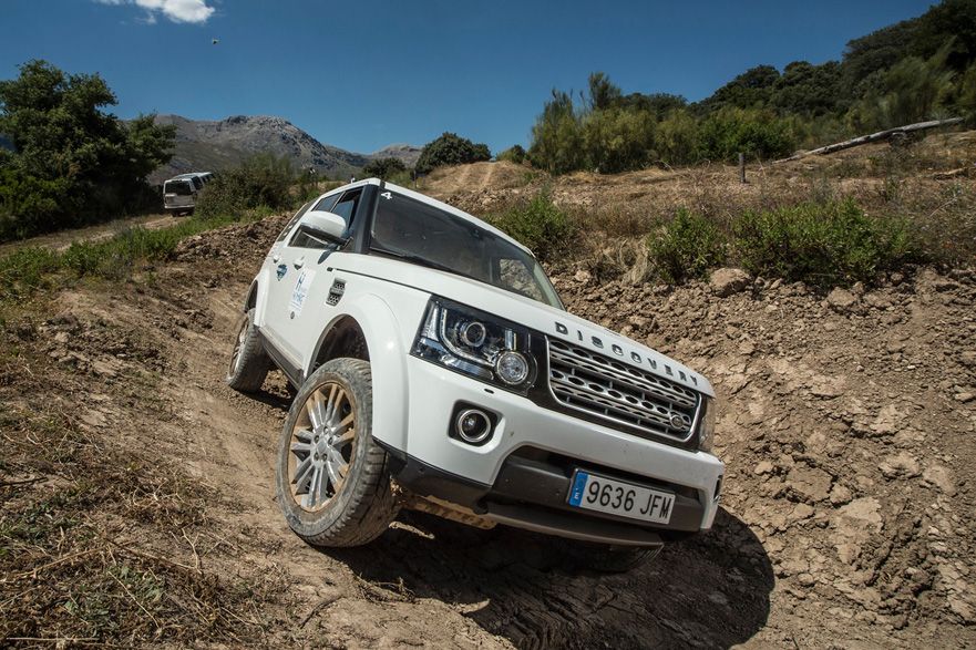 Land Rover Discovery Challenge 2015, Famosos en acción