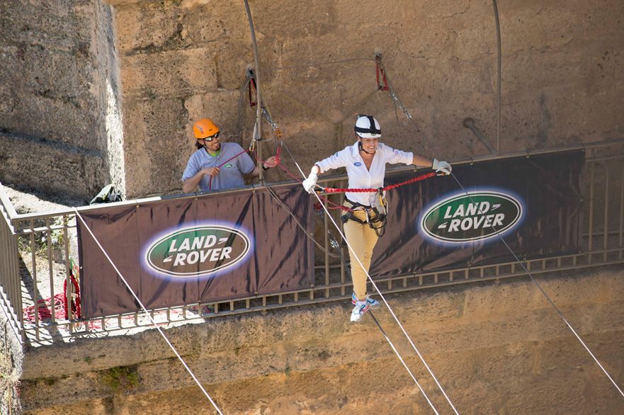 Land Rover Discovery Challenge 2015, Famosos en acción