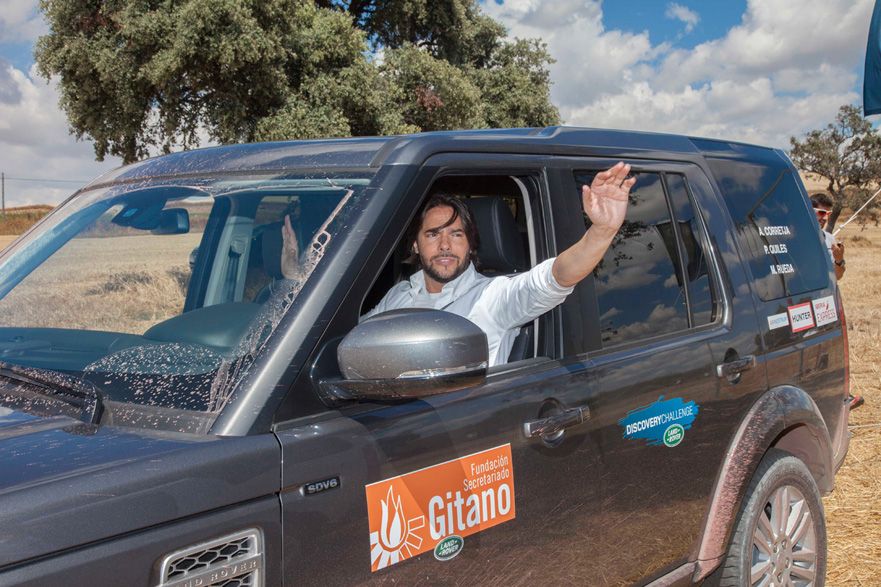 Land Rover Discovery Challenge 2015, Famosos en acción