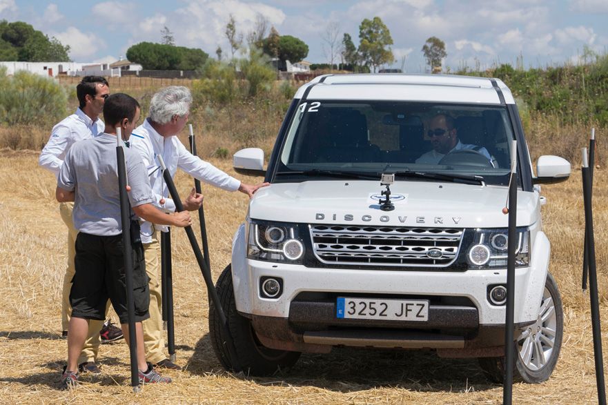 Land Rover Discovery Challenge 2015, Famosos en acción