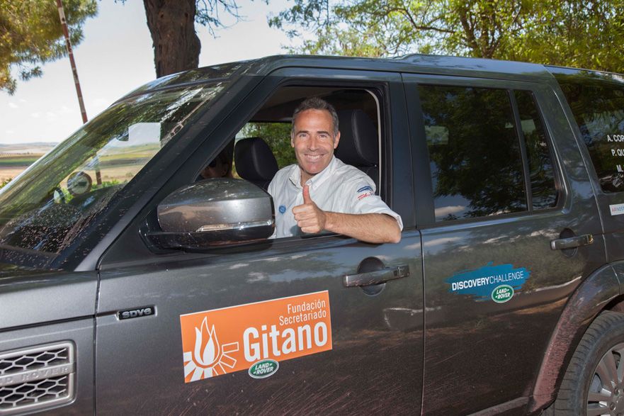 Land Rover Discovery Challenge 2015, Famosos en acción