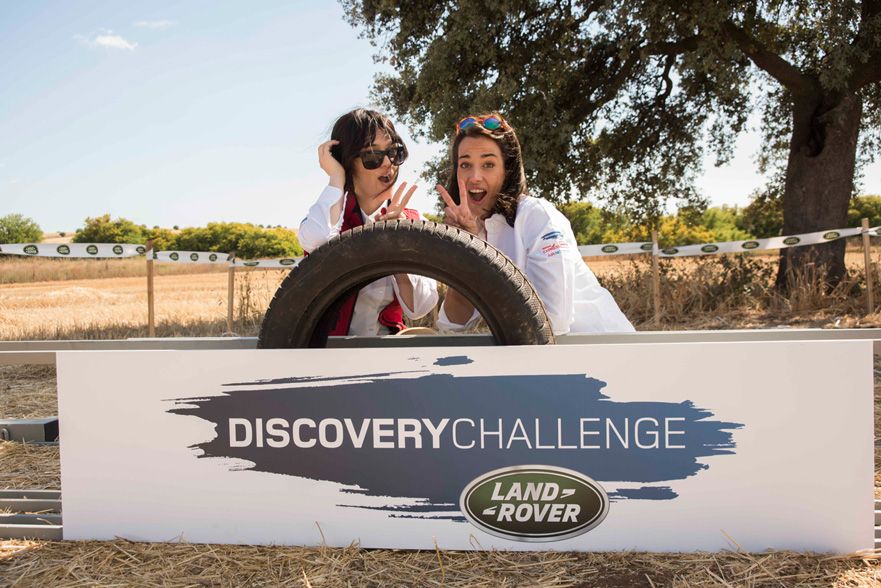 Land Rover Discovery Challenge 2015, Famosos en acción