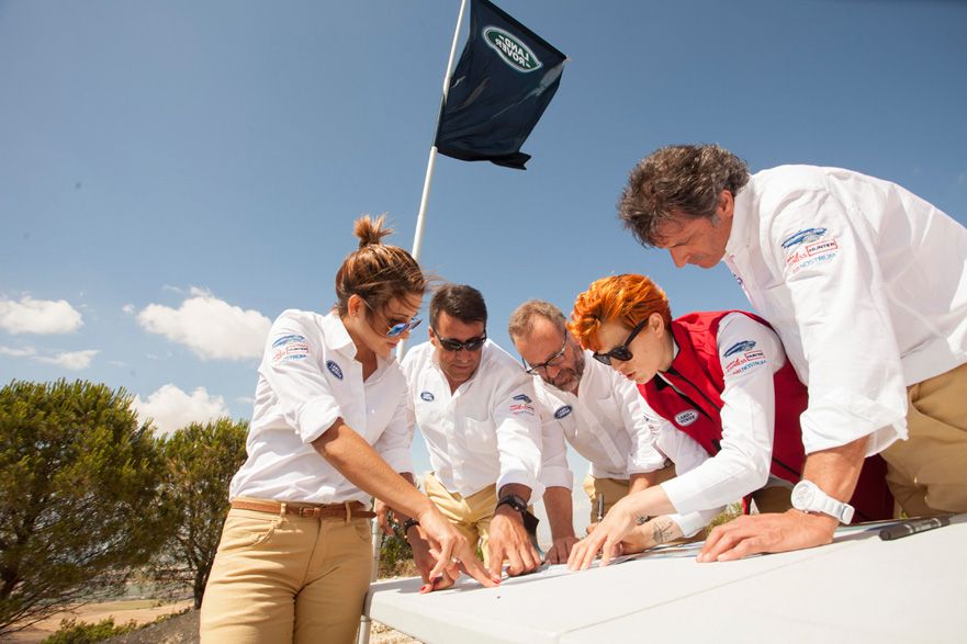 Land Rover Discovery Challenge 2015, Famosos en acción