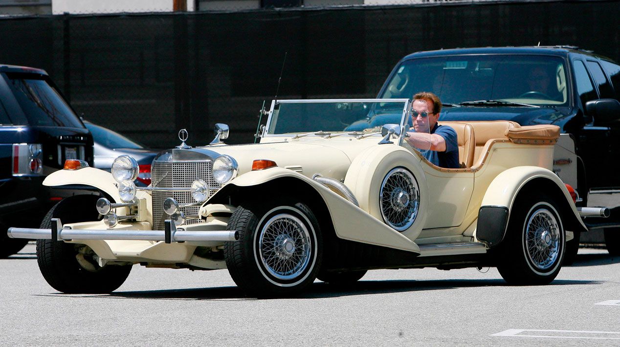 Arnold Schwarzenegger y sus coches, menudas joyas las de Terminator…