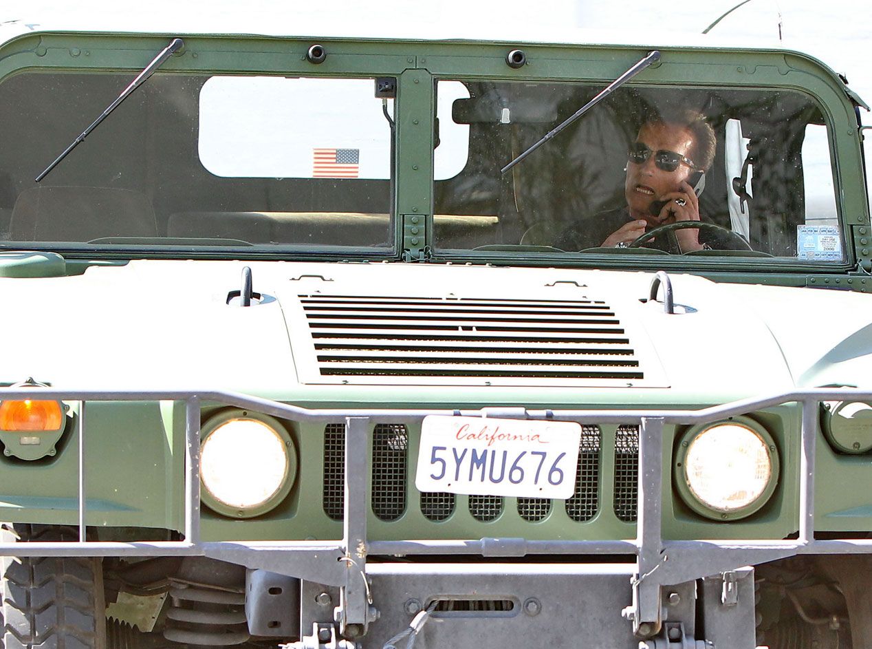 Arnold Schwarzenegger y sus coches, menudas joyas las de Terminator…
