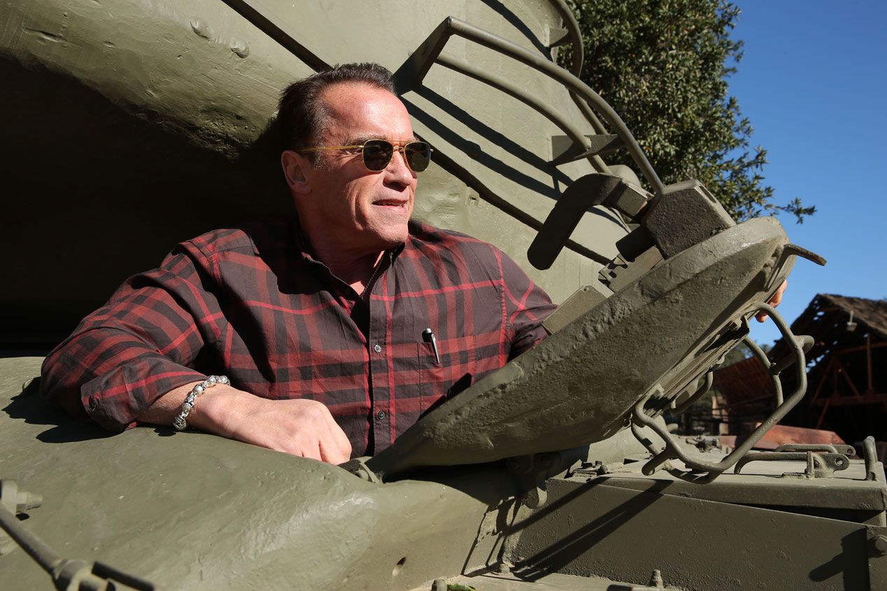 Arnold Schwarzenegger y sus coches, menudas joyas las de Terminator…