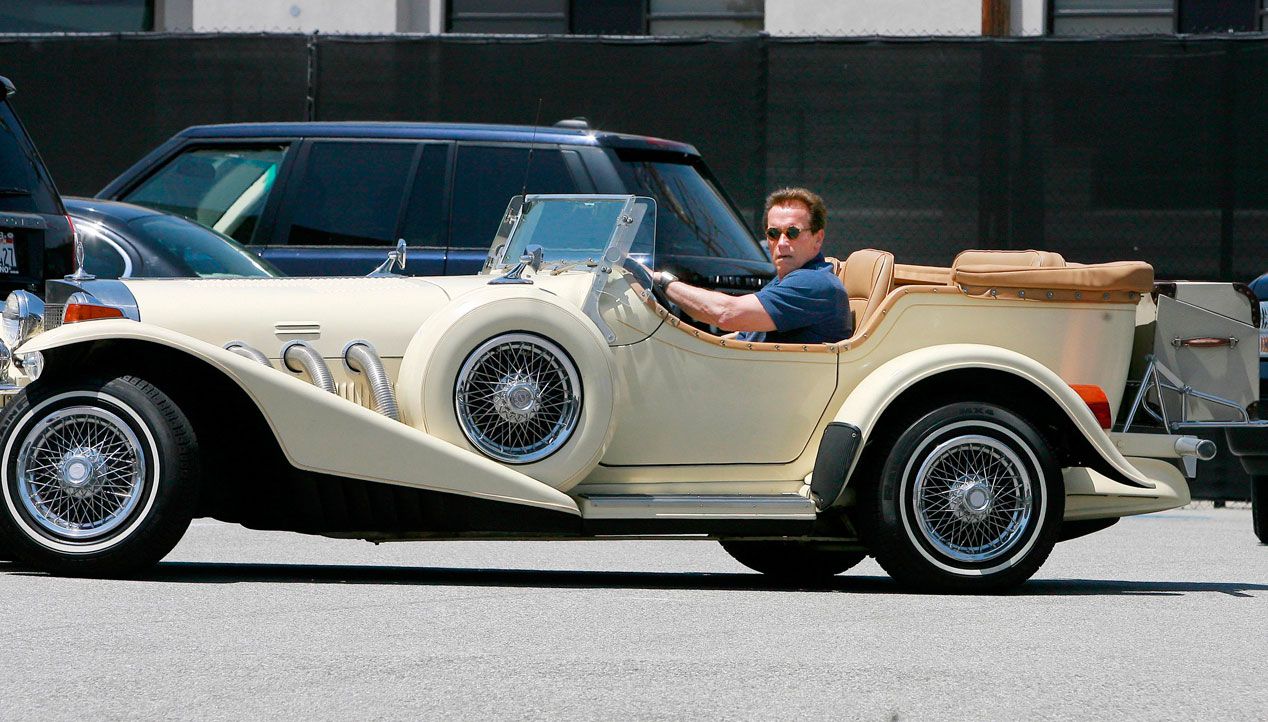 Arnold Schwarzenegger y sus coches, menudas joyas las de Terminator…
