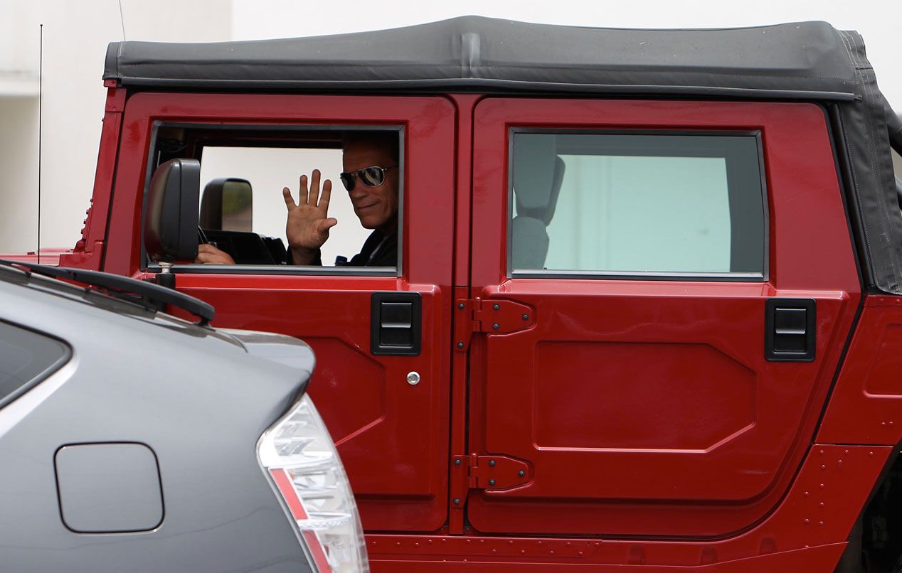 Arnold Schwarzenegger y sus coches, menudas joyas las de Terminator…