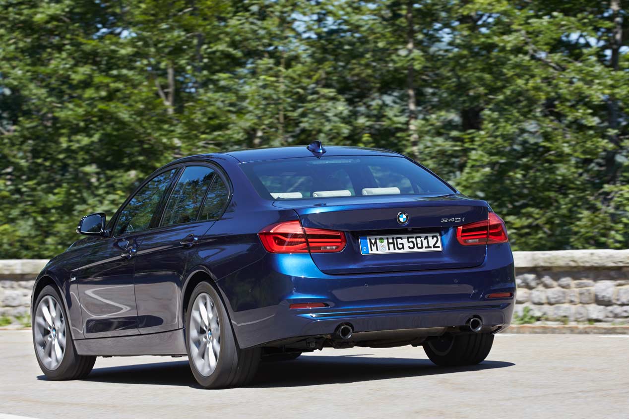 Primera prueba: BMW Serie 340i 2015, agilidad potenciada