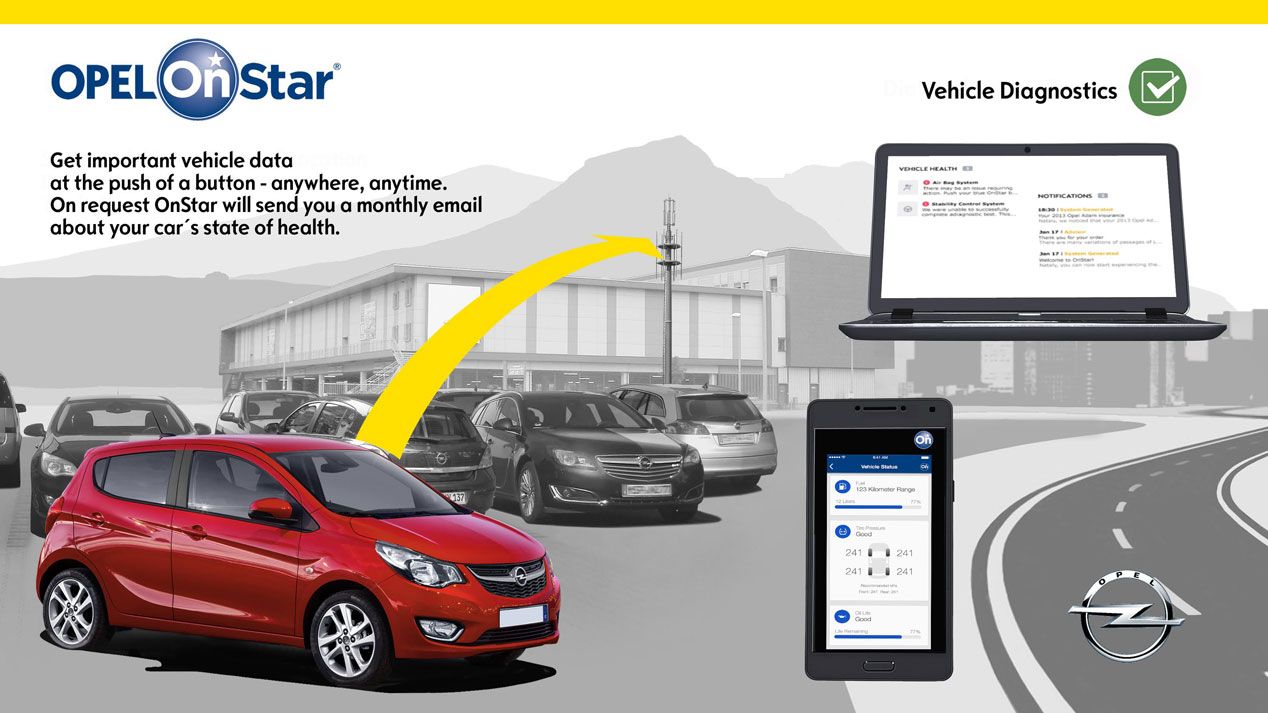 Sistema OnStar de Opel, la conectividad superlativa