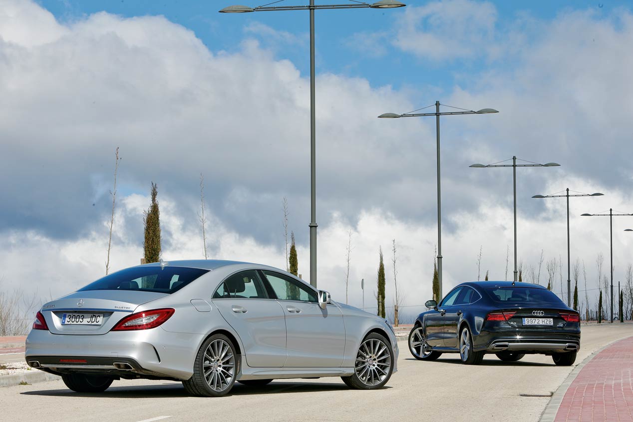 Comparativa: Audi A7 frente a Mercedes CLS