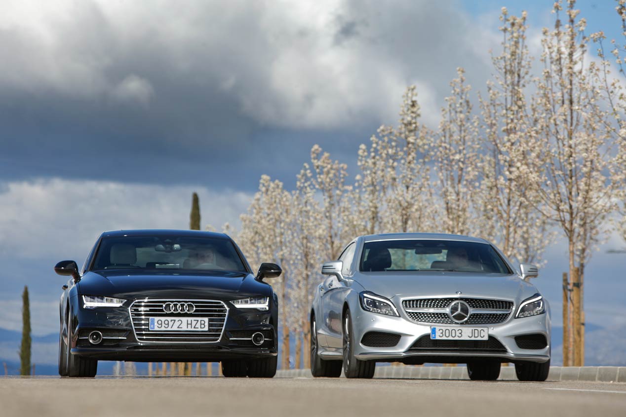 Comparativa: Audi A7 frente a Mercedes CLS