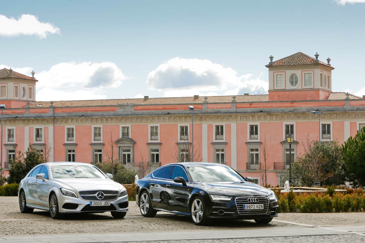 Comparativa: Audi A7 frente a Mercedes CLS